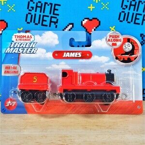 Thomas & Friends Track Master Push Along James 2019 Metal Engine Collectible New